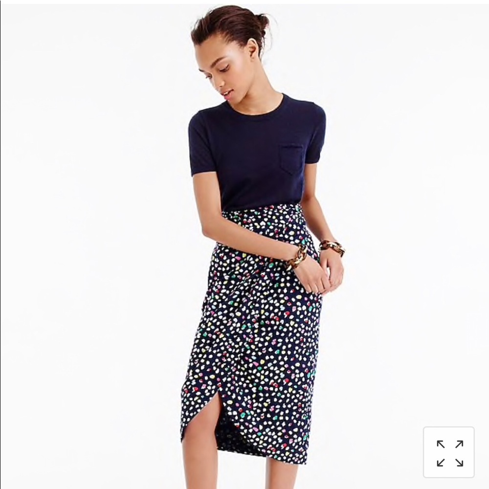 J.Crew Rare Tulip Skirt in Ratti Happy Cat print 8